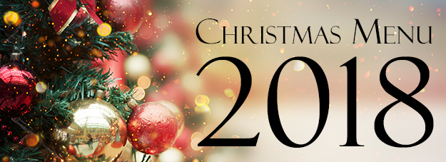 Christmas Menu 2018